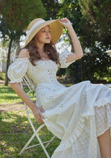 "I Flipped" Corset Dress