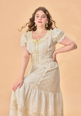 Curve & Plus Green Grapes Dress
