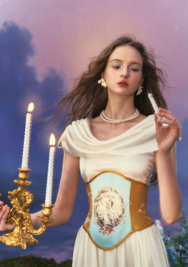 Holy Golden Crown Corset (underbust)