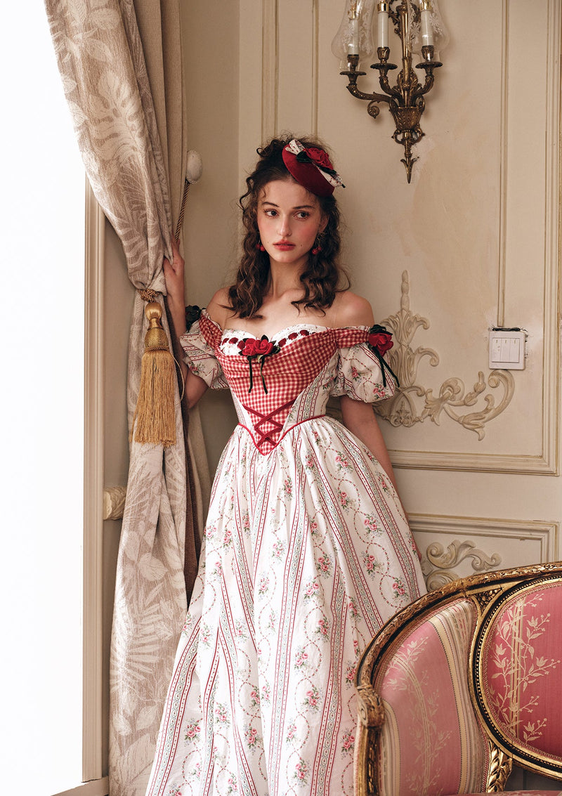 Rose Lady Corset Dress