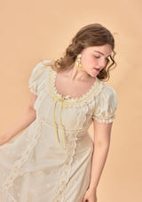 Curve & Plus Green Grapes Dress