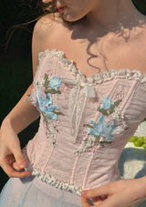 The Blue Lily Corset