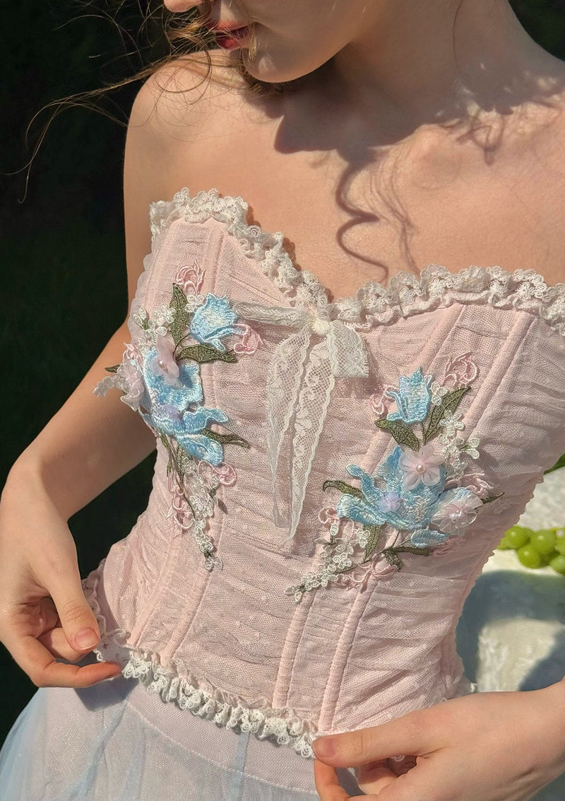 The Blue Lily Corset