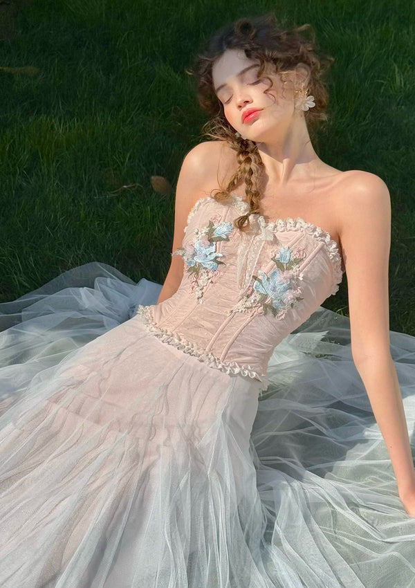 The Blue Lily Corset