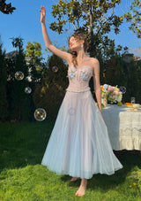 The Blue Lily Corset